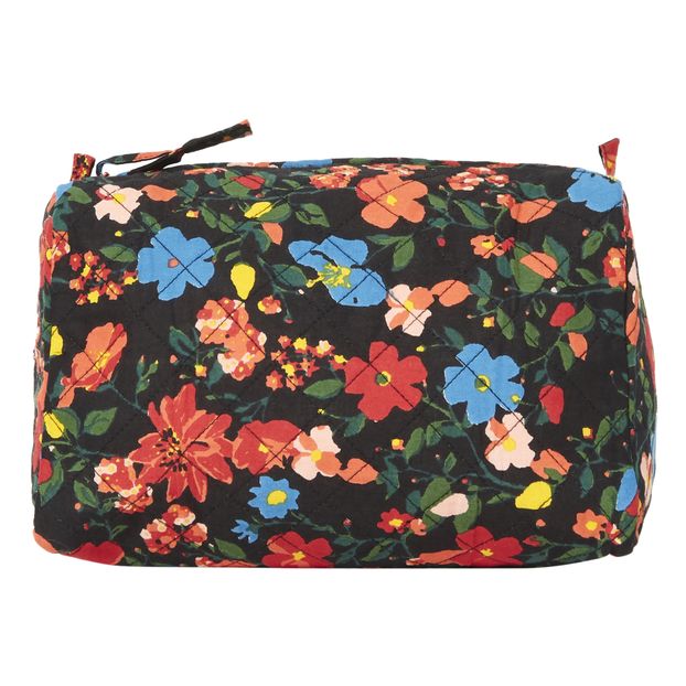 Trousse de toilette ronde Grey Flowers-product