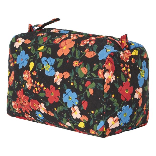 Trousse de toilette ronde Grey Flowers-product