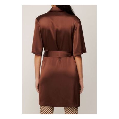 Robe Portefeuille en Satin Lavé Amar-product