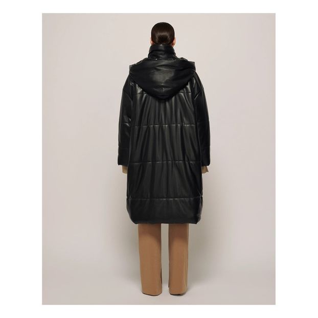 Doudoune Oversized Eska Cuir Vegan-product