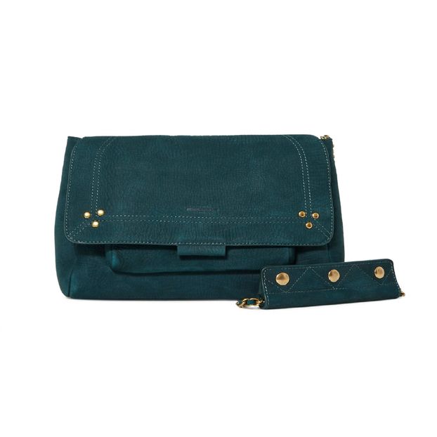 Sac Lulu M Taurillon Velours Façon Croco-product
