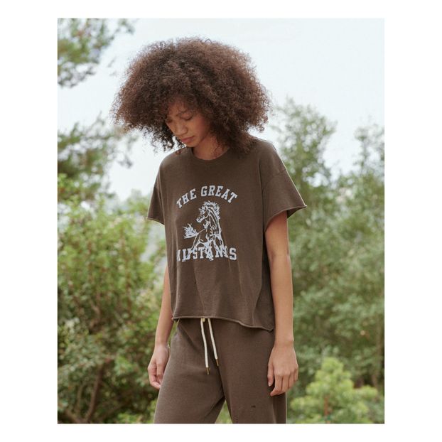 T-shirt The Crop W/Mustang Graphic-product