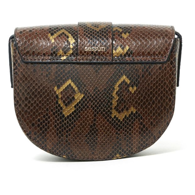 Bolso Mini Tessao de cuero tipo pitón-product