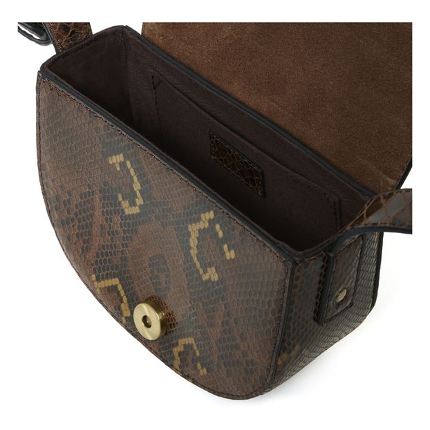 Bolso Mini Tessao de cuero tipo pitón-product