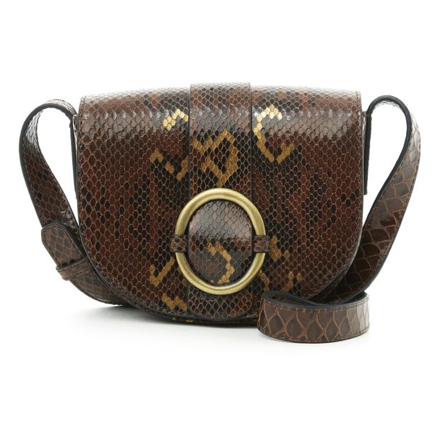 Bolso Mini Tessao de cuero tipo pitón-product