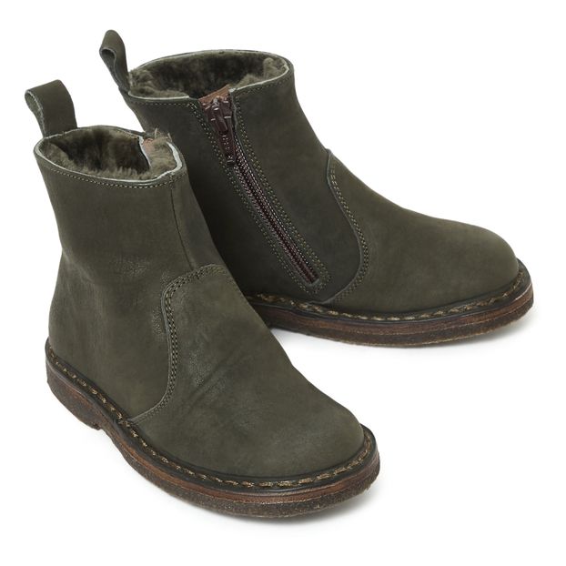 Boots Zippées Fourrées-product