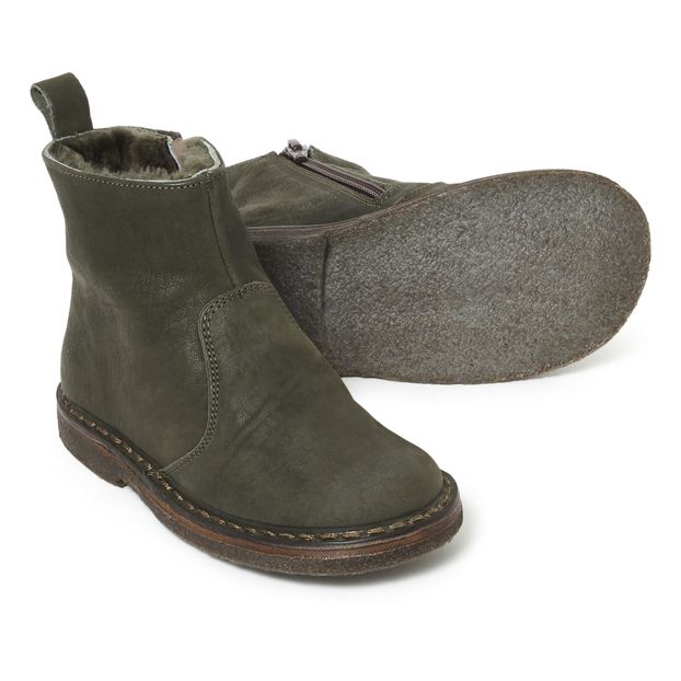 Boots Zippées Fourrées-product