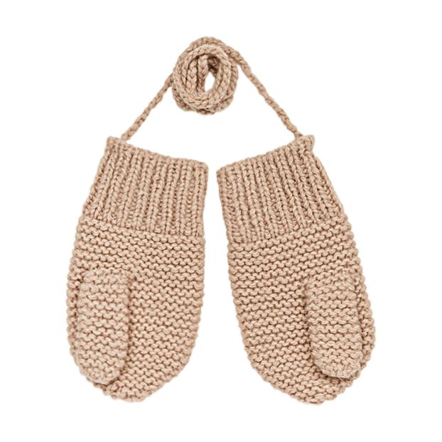 Moufles Tricotées Main-product