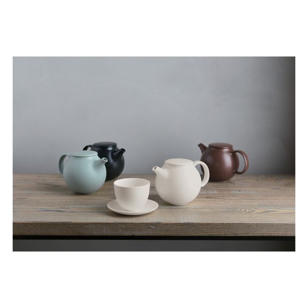 Taza y platillo Pebble de porcelana-product