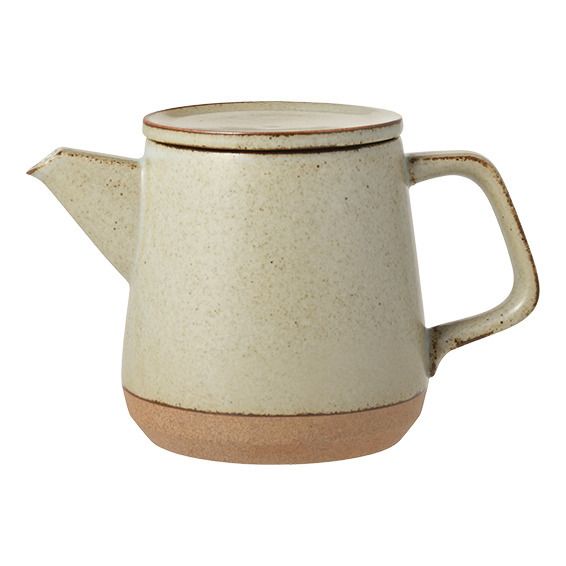 Théière en porcelaine - 500 ml | Beige- Image produit n°0