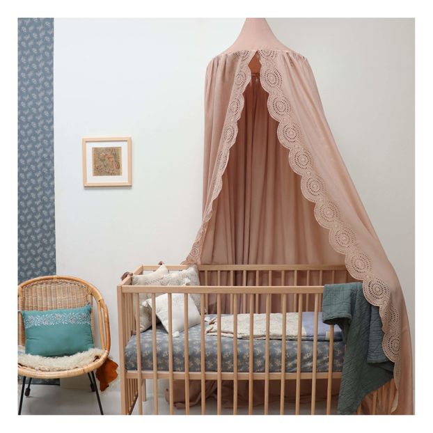 Ciel de lit en gaze de coton-product