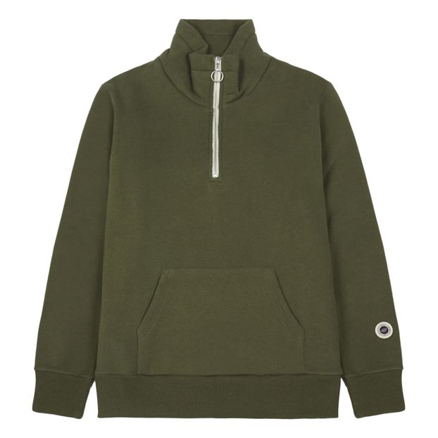 Sweat Zippé Mock-product