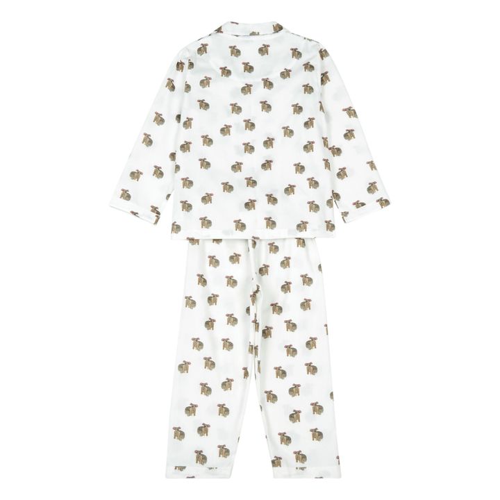 Pyjama Koala Coton | Ecru- Image produit n°2