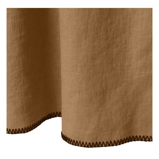 Washed Linen Pinch Curtain-product