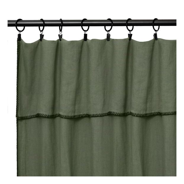 Washed Linen Pinch Curtain-product