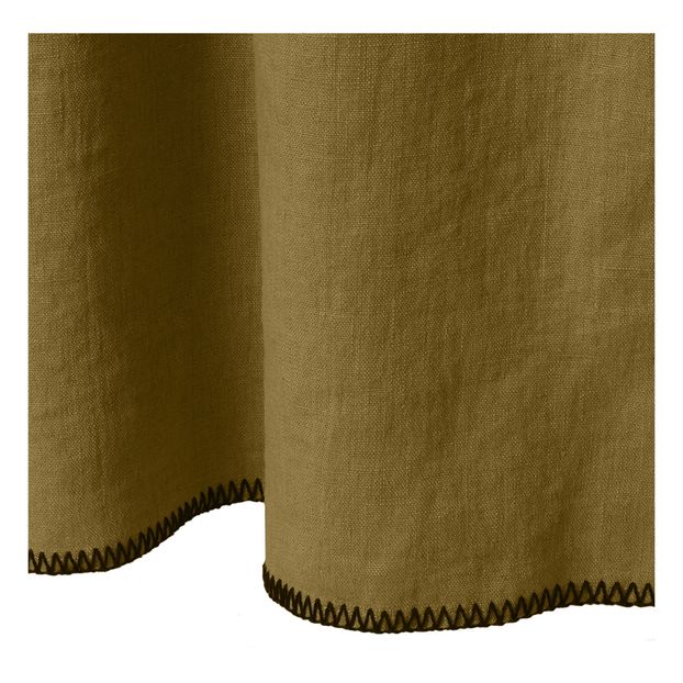 Washed Linen Pinch Curtain-product