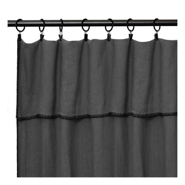Washed Linen Pinch Curtain-product