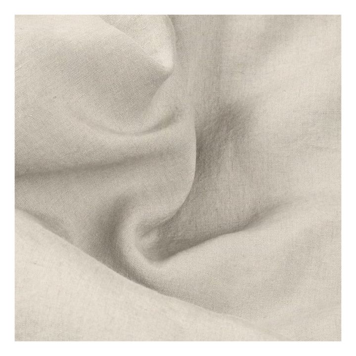 Washed Linen Quilt Cover | Natural- Product image n°3