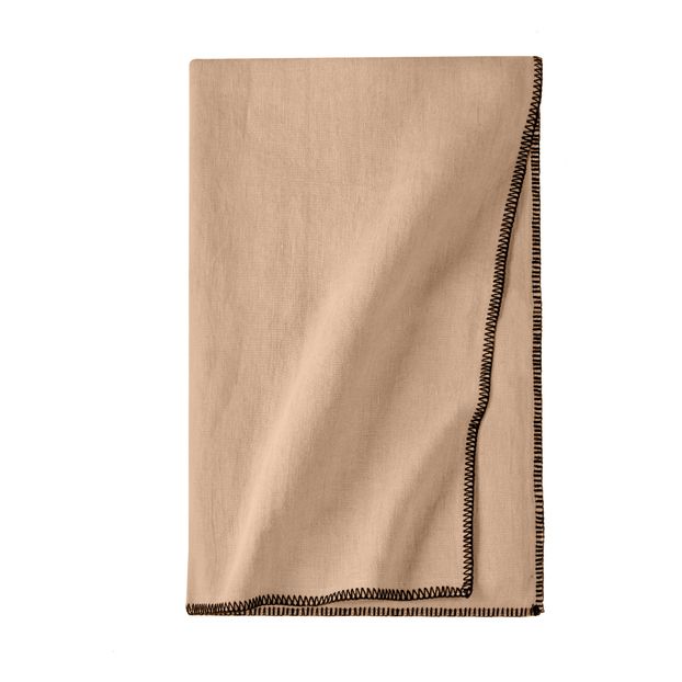 Nappe en lin lavé-surfilée-product
