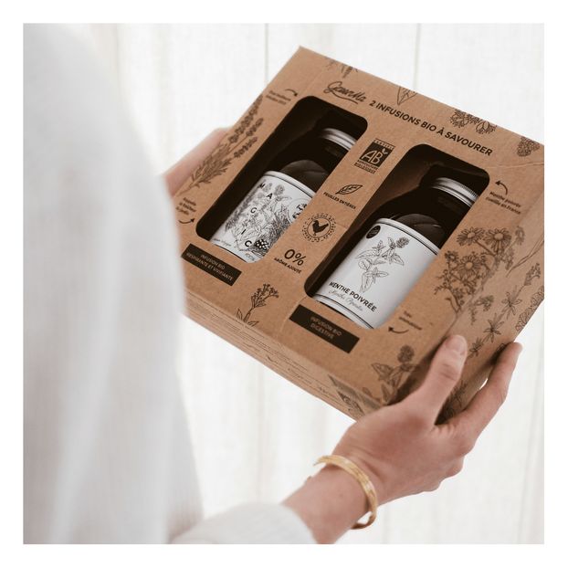 Coffret 2 infusions - Magic Mama + Menthe poivrée - 60 g-product