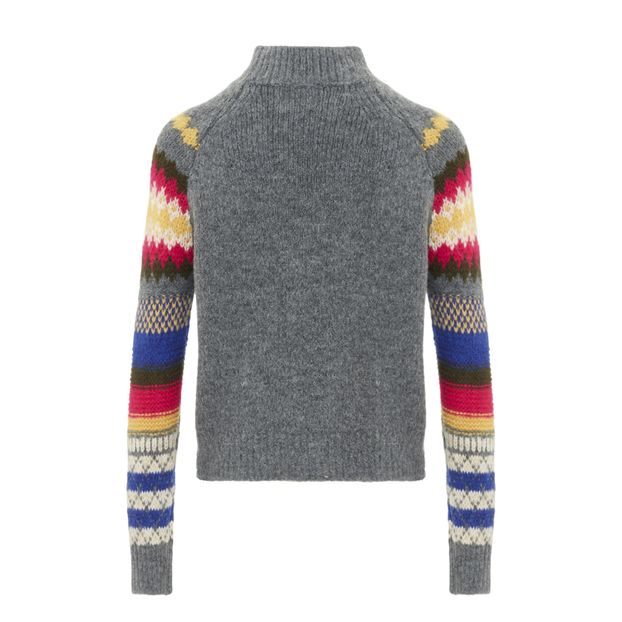 Pull Ninties Jacquard Laine et Alpaga-product