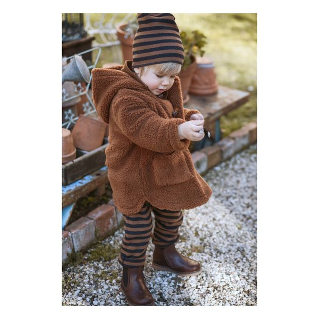 Manteau Façon Fourrure Capuche-product