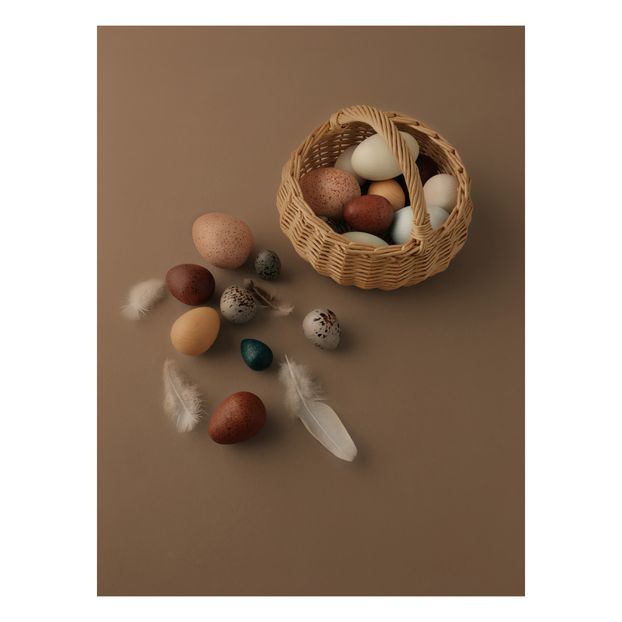 Wooden Eggs - Set of 12-product