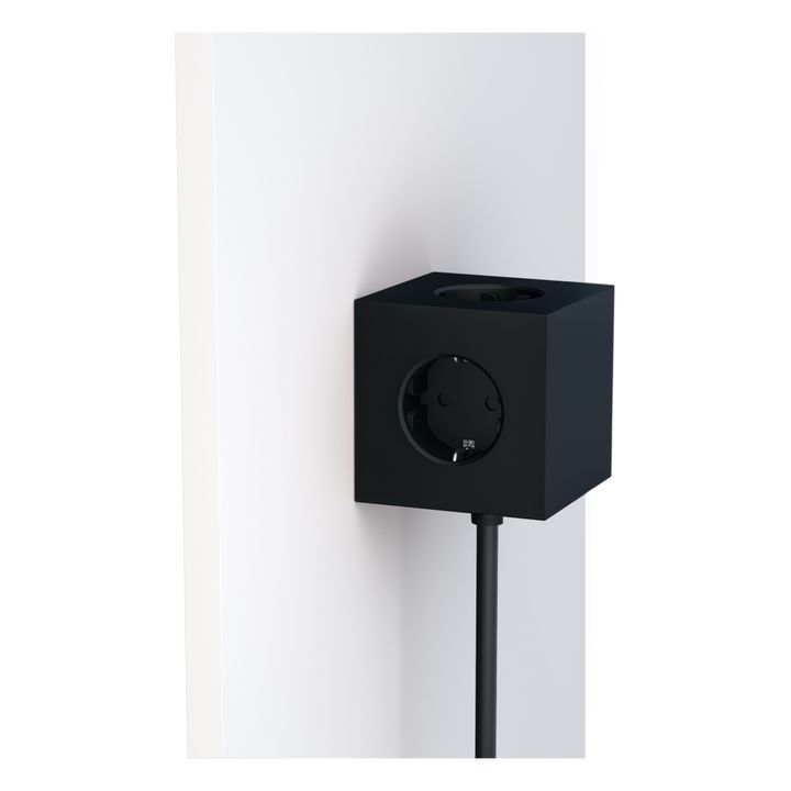 Cable de extensión Square 1 con conector USB | Negro- Imagen del producto n°3