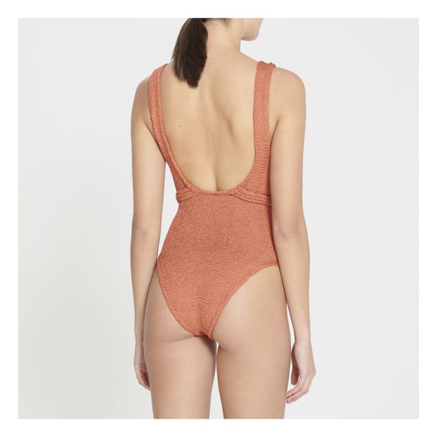Maillot de Bain Une Pièce Crépon Métallisé Solitaire-product
