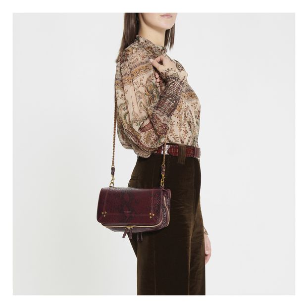 Sac Bobi Agneau Façon Python-product