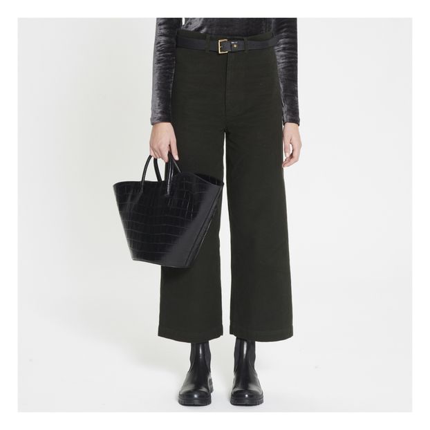 Cabas Open Tulip Medium Cuir Embossé Croco-product