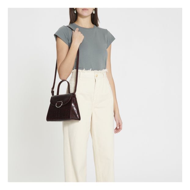 Sac Lady Cuir Embossé Croco-product