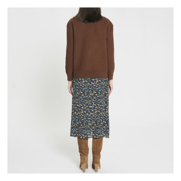 Pull Laine Feutrée Col Montant -Collection Femme--product