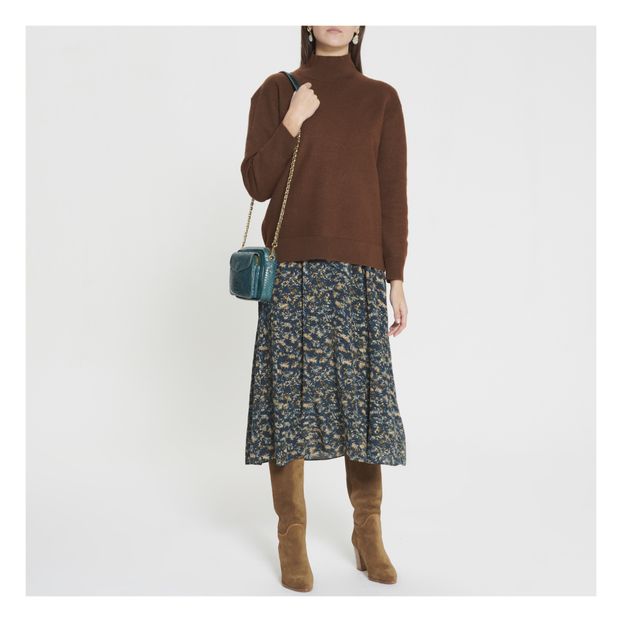 Pull Laine Feutrée Col Montant -Collection Femme--product