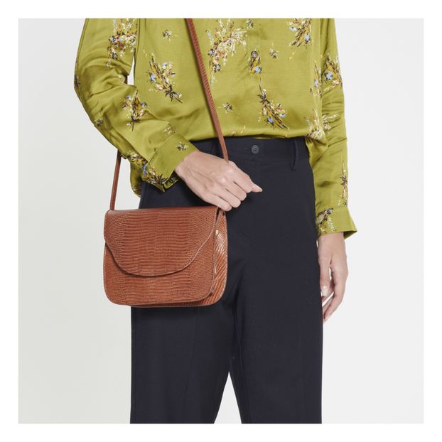 Sac Prague Cuir Façon Lezard-product