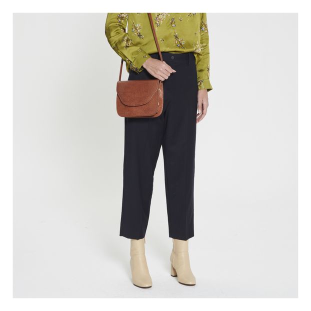 Sac Prague Cuir Façon Lezard-product