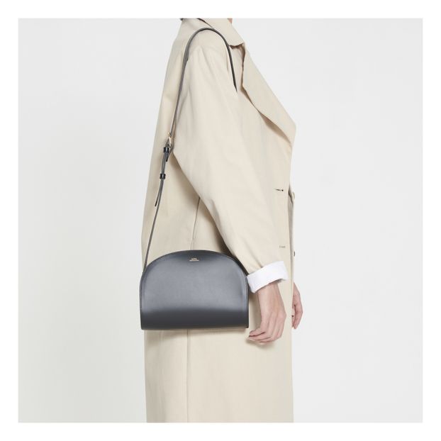 Sac Demi Lune Cuir Lisse-product