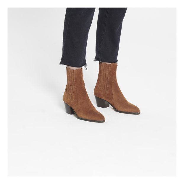 Botas Mania de ante y cuero-product