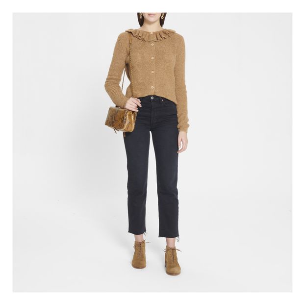 Cardigan Collerette Alpaga -Collection Femme--product