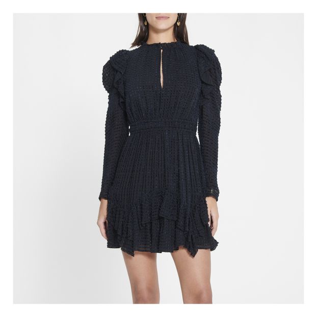 Robe Leah Soie Fil Coupé-product