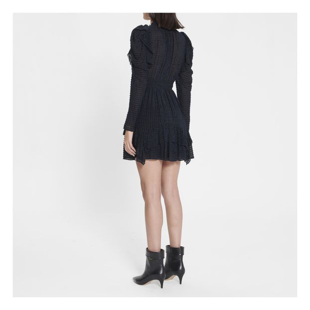 Robe Leah Soie Fil Coupé-product