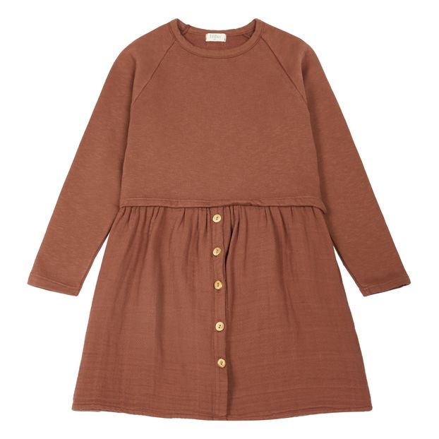 Robe Bi-matières Coton Bio Beth-product