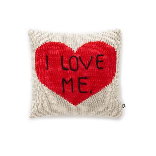 Coussin I love me en alpaga-product