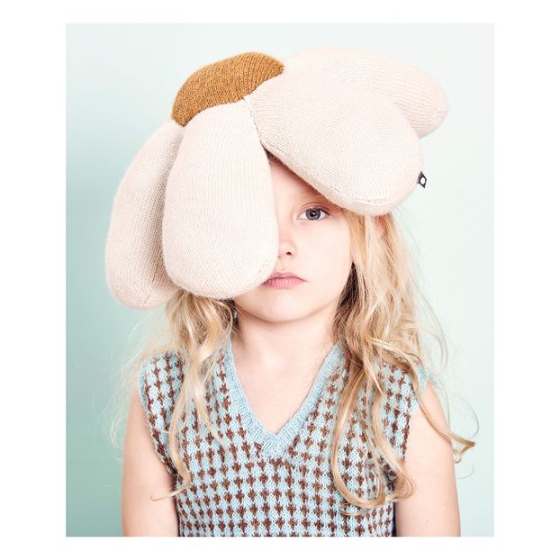 Alpaca Wool Daisy Cushion-product