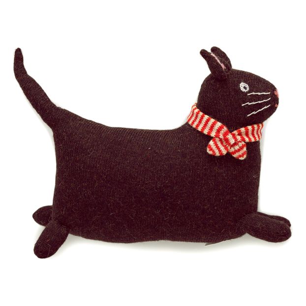 Coussin Chat en alpaga-product