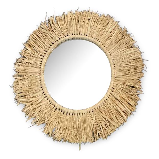Miroir raphia-product
