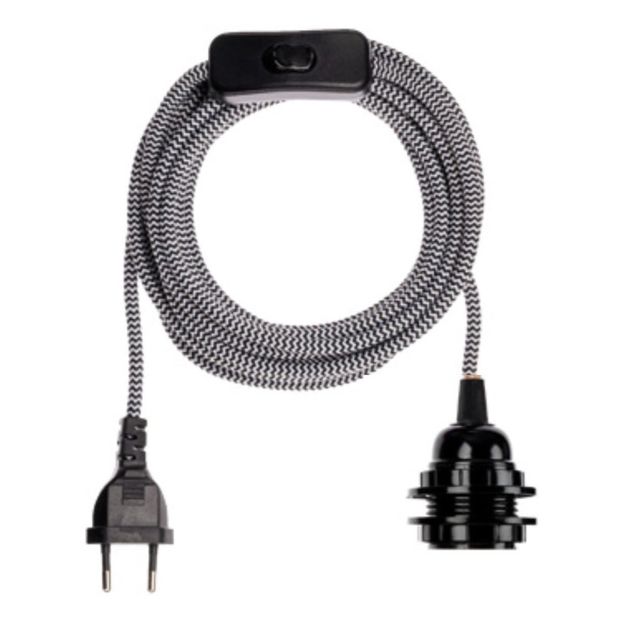 Suspension douille cable cable tissu-product