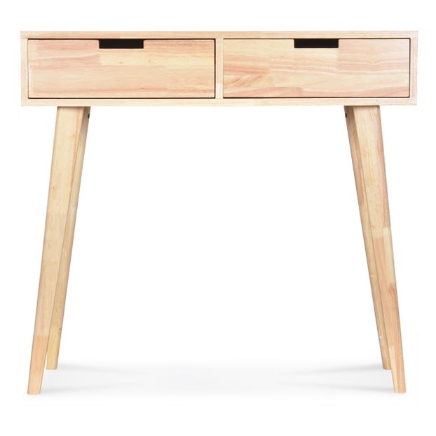 Bureau 2 tiroirs en bois-product