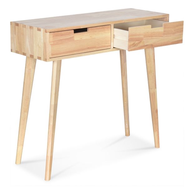 Bureau 2 tiroirs en bois-product