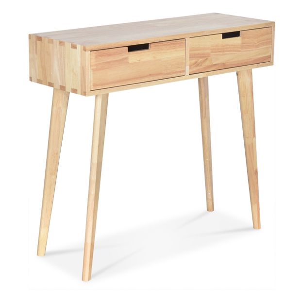 Bureau 2 tiroirs en bois-product